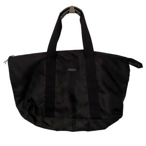Burberry Fragrances Black Nylon Tote Bag Weekend Travel Duffle